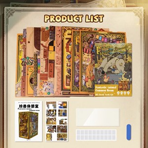 Fantastic animal - maquette booknook