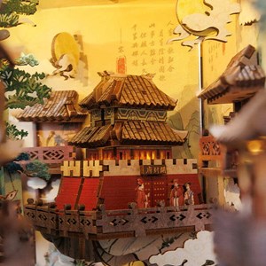 Su dongpo's life - maquette booknook