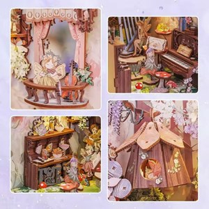 Flower forest - maquette booknook
