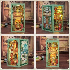 Panda bookshoop - maquette booknook