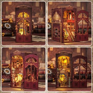 Library of wisdom - maquette booknook