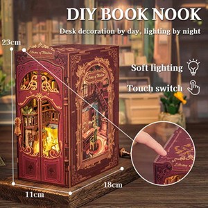 Library of wisdom - maquette booknook