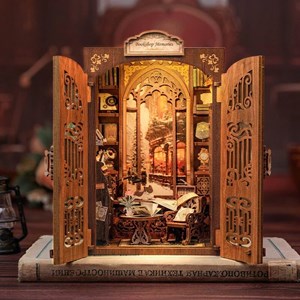 Bookshop memories - maquette booknook