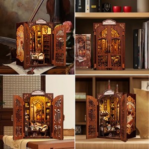 Bookshop memories - maquette booknook