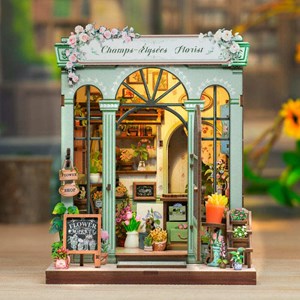 Champs-élysées florist - maquette booknook serre-livre
