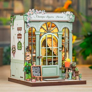 Champs-élysées florist - maquette booknook