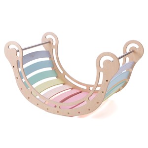 Arche xxl montessori basculante pastel