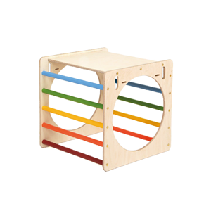Cube d’activité explorer arc-en-ciel