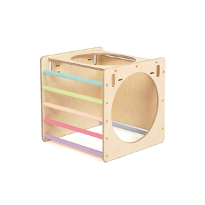 Cube d’activité skylight pastel