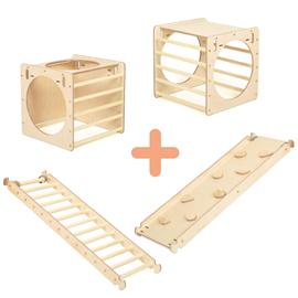 Playset expert – bois naturel complet