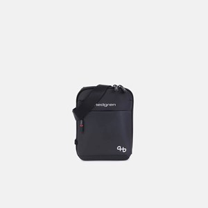Sac pochette croisé rfid turn Noir