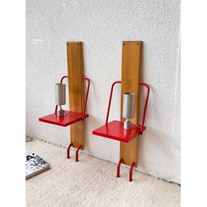 Maïa, la paire de chevet en métal n°220