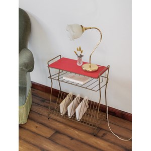 Marius, le porte-vinyles en laiton n°160