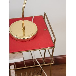 Marius, le porte-vinyles en laiton n°160