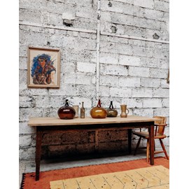 Romy, la table de ferme en bois n°333