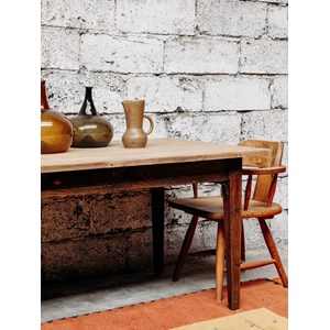 Romy, la table de ferme en bois n°333