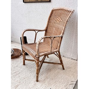 Ernest, le fauteuil en rotin n°507