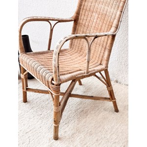 Ernest, le fauteuil en rotin n°507