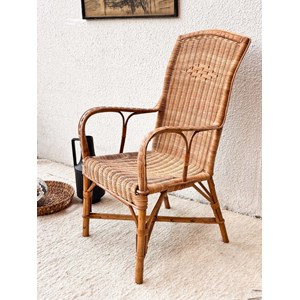 Ernest, le fauteuil en rotin n°211