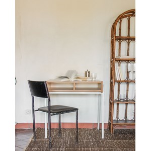 Yvan, le bureau en bois et métal n°140