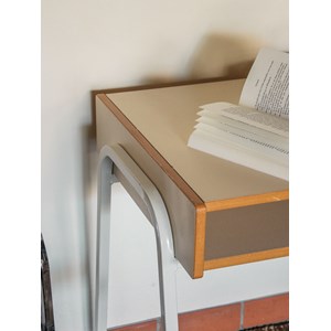 Yvan, le bureau en bois et métal n°140