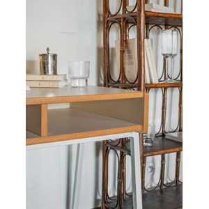 Yvan, le bureau en bois et métal n°140