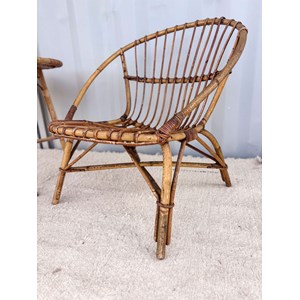 Ernest, le fauteuil en rotin n°162