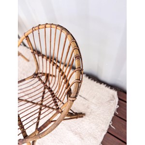 Ernest, le fauteuil en rotin n°162
