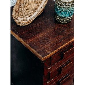 Odile, la table de chevet en bois n°497