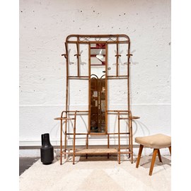 Max, le porte-manteaux en rotin n°102