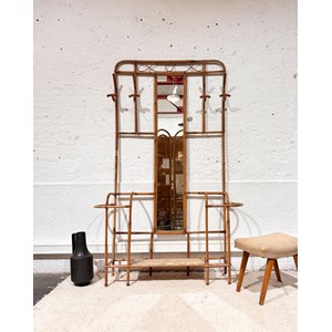 Max, le porte-manteaux en rotin n°102