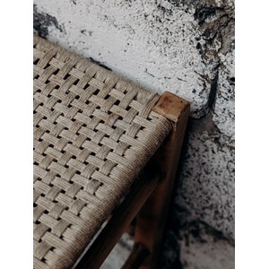 Axel, le tabouret haut en corde n°490