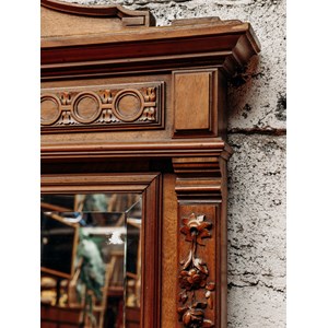 Georges, le grand miroir en bois n°714