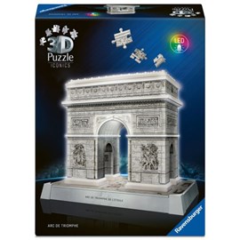 Puzzle 3d 216 pièces ravensburger arc de
