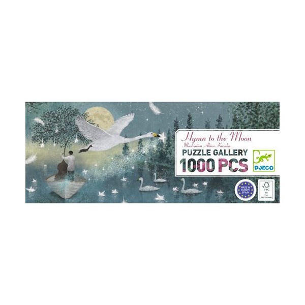 Puzzle 1000 pièces djeco hymn to the moo