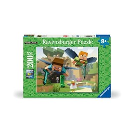 Puzzle 200 pièces xxl ravensburger minec