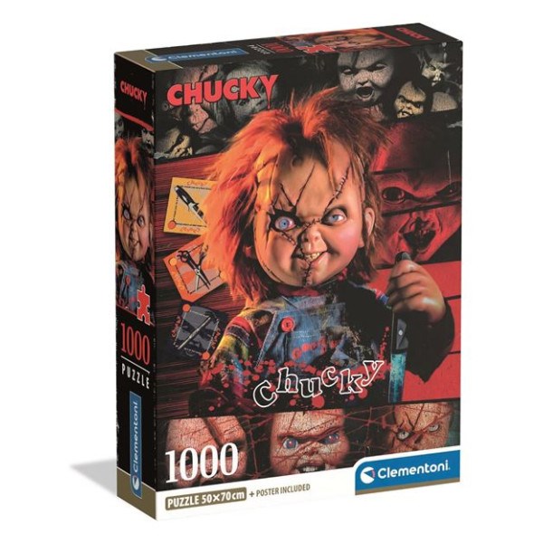 Puzzle compact 1000 pièces clementoni ch