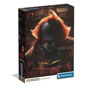 Puzzle compact 1000 pièces clementoni ça