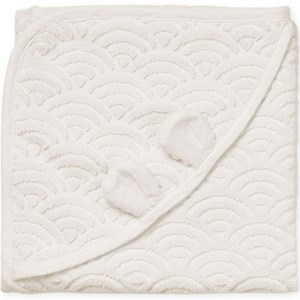 Cape de bain ours écrue (80 x 80 cm)