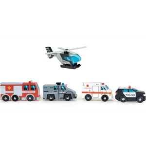 Set de véhicules d'urgences