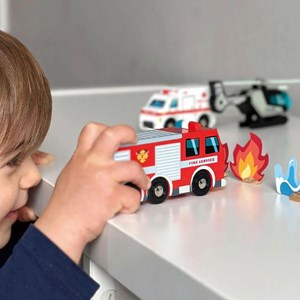 Set de véhicules d'urgences