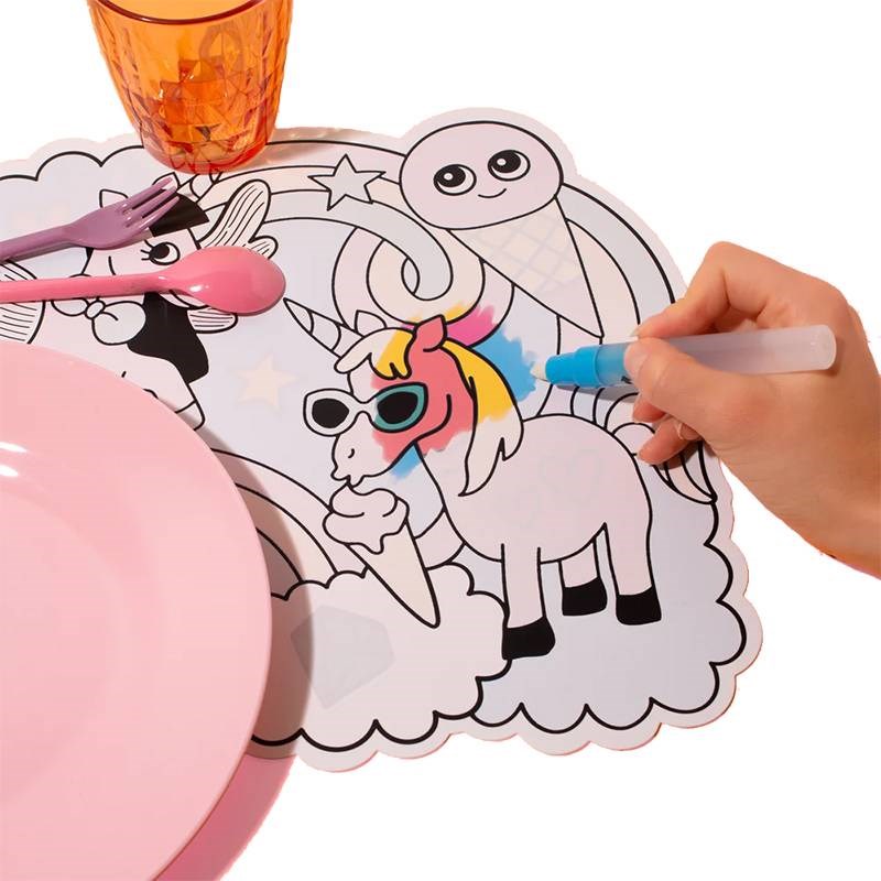 Omy 2 sets de table magique lily - mom