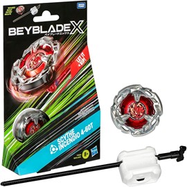 Beyblade x, starter pack avec toupie de