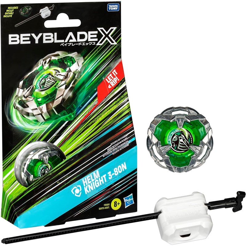 Beyblade x, starter pack avec toupie de