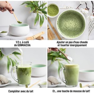 Thé genmaicha bio en poudre -japon- 80g