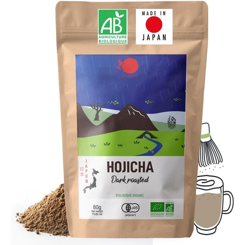 Thé hojicha bio en poudre -japon- 80g