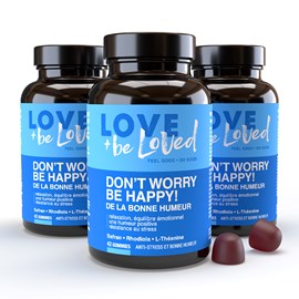 Gummies anti-stress et bonne humeur x3