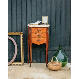 Table de chevet en bois de rose n°504