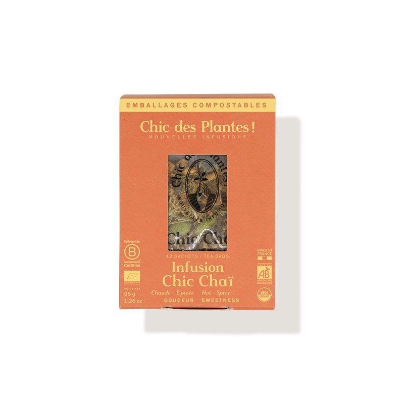 Infusion bio chic chaï - 12 sachets
