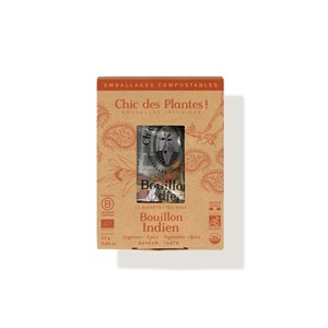 Bouillon bio indien - 12 sachets
